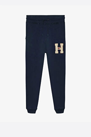 Tommy Hilfiger Erkek Lacivert Pamuklu Eşofman Altı