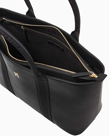 Tommy Hilfiger Logotape Tote Omuz Çantası