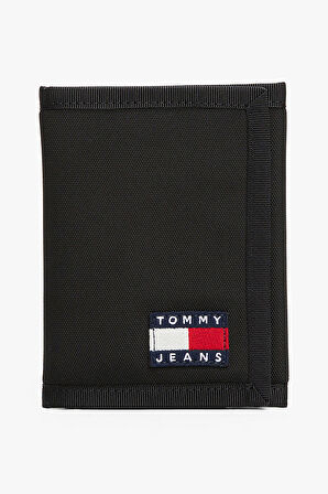Erkek Tjm Trifold Cüzdan - Siyah | undefined