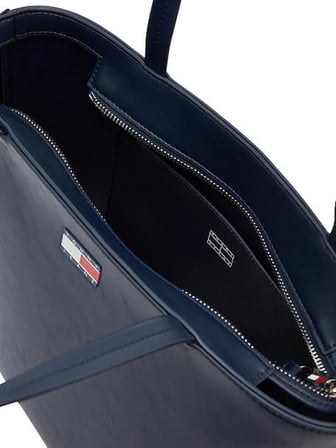 Tommy Hilfiger TJW ESS MUST TOTE Kadın Çanta, Mavi, Tek Beden