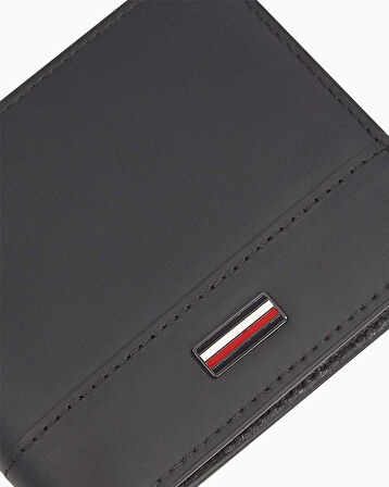 Tommy Hilfiger Corp Plaque Bifold Wallet Cüzdan