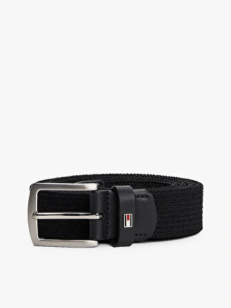 Tommy Hilfiger DENTON ELASTIC 3.5 Erkek  Kemer AM0AM13354BDS