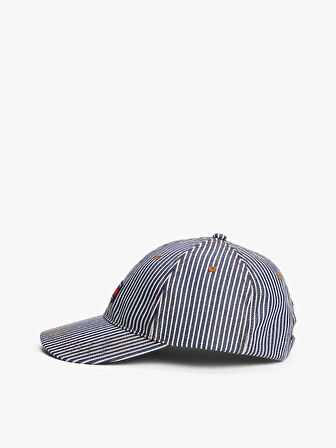 Tommy Hilfiger  Erkek Heritage Stripe Beyzbol Şapkası