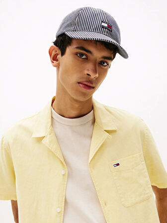Tommy Hilfiger  Erkek Heritage Stripe Beyzbol Şapkası