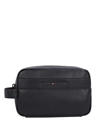 Tommy Hilfiger Siyah Traş Çantası TH CORP WASHBAG