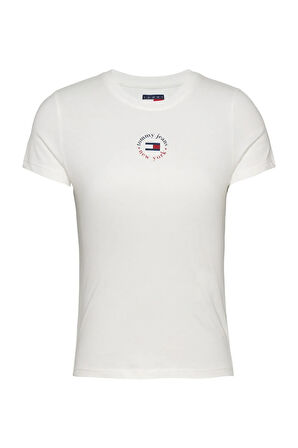 Tommy Jeans Kadın Tişört-DW0DW20316