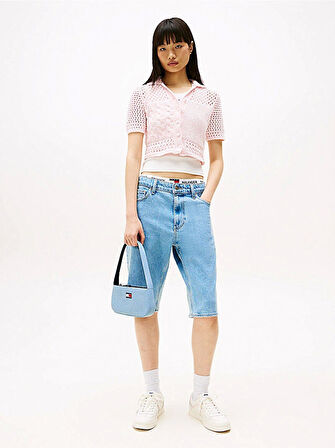 TJW ESS MUST SHOULDER BAG DENIM