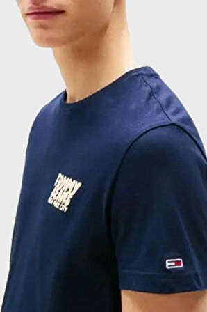 Tommy Jeans Erkek T Shirt DM0DM21863 C1G