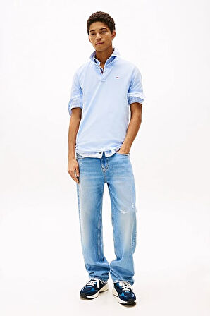 Erkek Tjm Slim Polo T-Shirt - Mavi | M