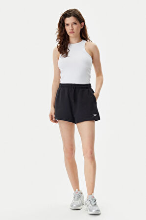Kadın Tjw Pamuklu Şort - Siyah | S