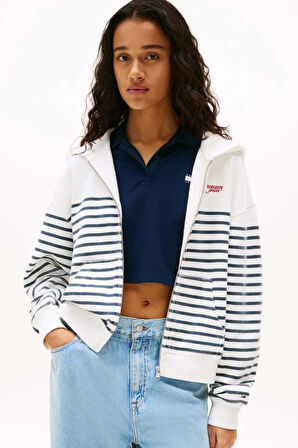 Tommy Jeans Kadın Sweatshirt-DW0DW20303