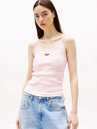 TJW SCRIPT STRAPPY TOP