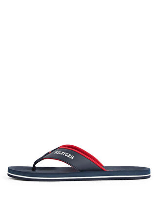 Tommy Hilfiger Lacivert Erkek Plaj Terliği PADDED COMFORT HILFIGER B SANDAL