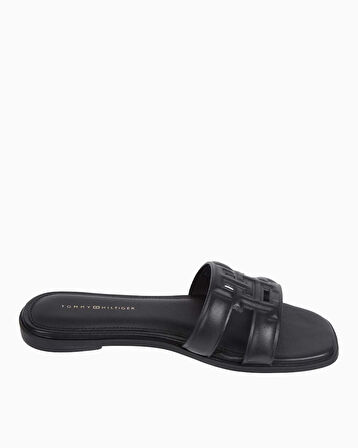 Tommy Hilfiger Logo Strap Mule Flat Sandalet