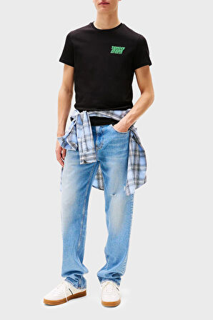 Tommy Jeans Erkek T Shirt DM0DM21863 BDS