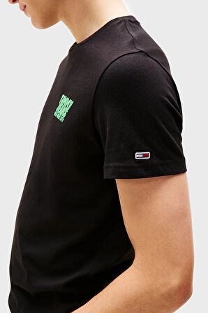 Tommy Jeans Erkek T Shirt DM0DM21863 BDS