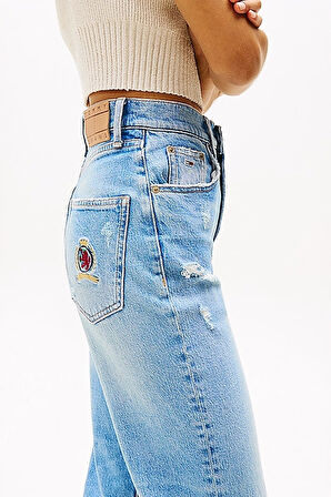 Kadın Th Layla Yüksek Bel Jean Pantolon - Mavi | 27/30