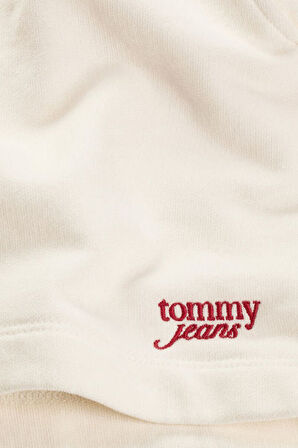 Kadın Tjw Pamuklu Şort - Beyaz | S