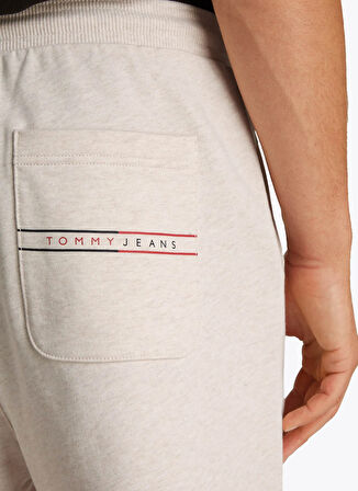 Tommy Jeans Sweat Şort, L, Bej