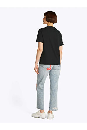 Tommy Jeans Kadın Tişört-DW0DW21337