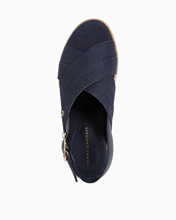Tommy Hilfiger Wedge Espadrilles Terlik