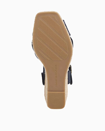 Tommy Hilfiger Wedge Espadrilles High Wedge Terlik