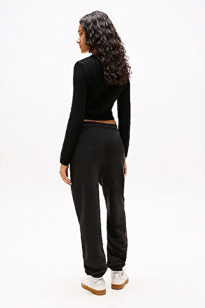 Kadın Tjw Casual Rahat Eşofman Altı - Siyah | L