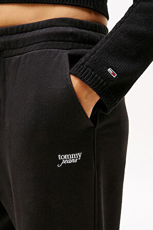 Kadın Tjw Casual Rahat Eşofman Altı - Siyah | L