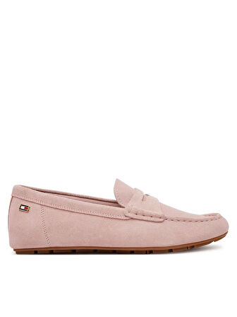 Tommy Hilfiger FLAG SOFT SUEDE DRIVER LOAFER Ayakkabı