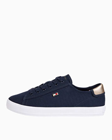 Tommy Hilfiger Canvas Lace Up Sneaker