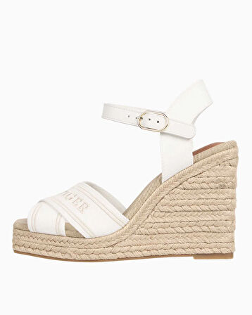 Tommy Hilfiger Wedge Espadrilles High Wedge Terlik