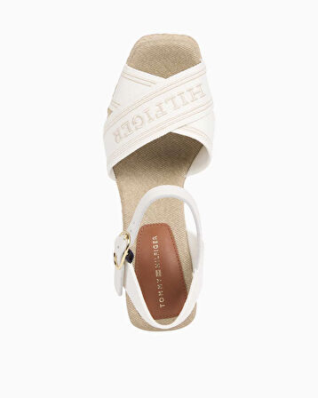 Tommy Hilfiger Wedge Espadrilles High Wedge Terlik