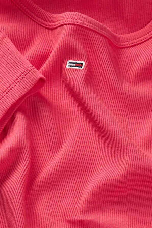 Kadın Tjw Slim T-Shirt - Pembe | L