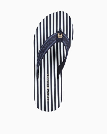 Tommy Hilfiger Stripes Wedge Beach Terlik