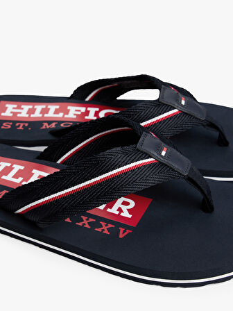 TOMMY HILFIGER CORPORATE HILFIGER BEACH SANDAL Terlik