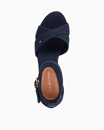 Tommy Hilfiger Flag High Wedge Espadrilles Terlik