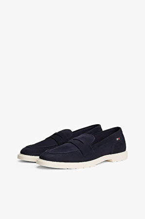 Kadın Th Soft Nubuck Loafer Ayakkabı - Lacivert | 39