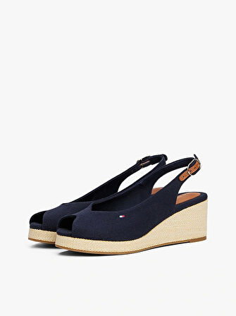 FLAG MID WEDGE ESPAD SLINGBACK