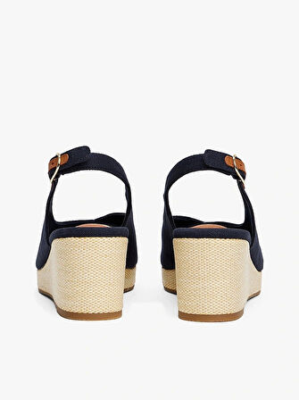 FLAG MID WEDGE ESPAD SLINGBACK