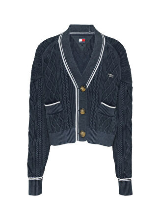 Tommy Jeans Mavi Kadın Hırka DW0DW20430C1G