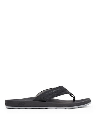 Tommy Hilfiger Siyah Erkek Plaj Terliği MOLDED HILFIGER BEACH SANDAL