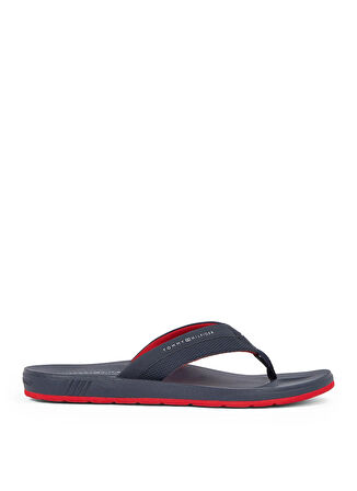 Tommy Hilfiger Lacivert Erkek Plaj Terliği MOLDED HILFIGER BEACH SANDAL