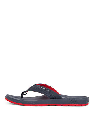 Tommy Hilfiger Lacivert Erkek Plaj Terliği MOLDED HILFIGER BEACH SANDAL