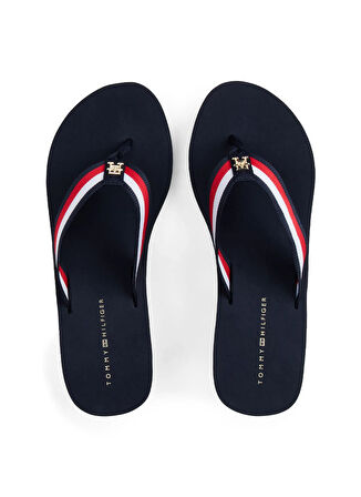 Tommy Hilfiger Plaj Terliğ, 38, Lacivert