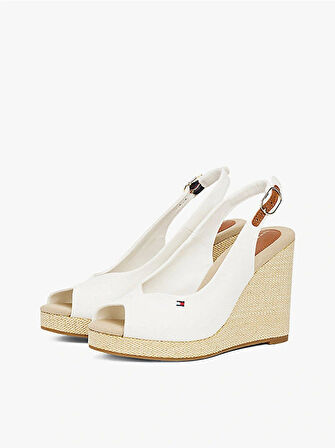 FLAG HIGH WEDGE ESPAD SLINGBACK