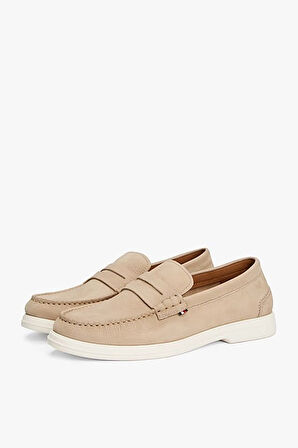 Erkek Th Nubuk Loafer Ayakkabı - Bej | 40