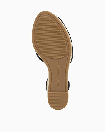 Tommy Hilfiger Flag High Wedge Espadrilles Topuklu Sandalet