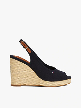 FLAG HIGH WEDGE ESPAD SLINGBACK