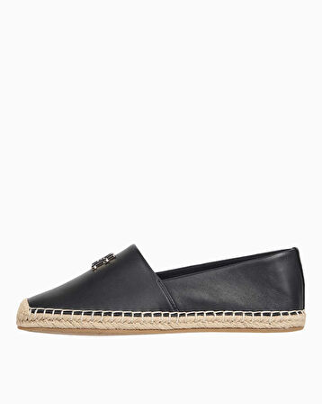 Tommy Hilfiger Logo Leather Espadrilles Ayakkabı
