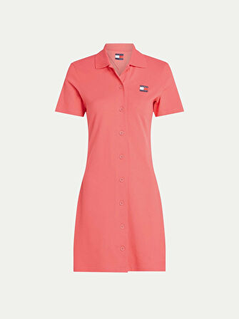 Tommy Jeans  Kadın Pembe Elbise